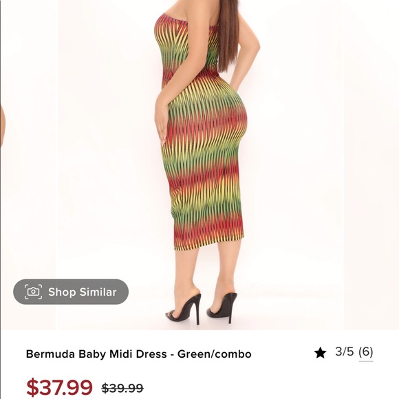 Jamaican Tube Dress - Picture 3 of 6